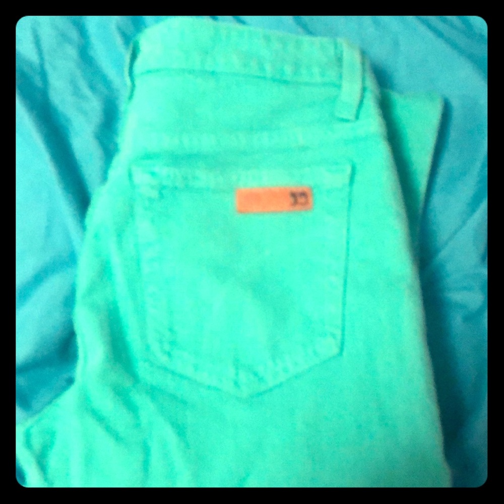 Joes green jeans
